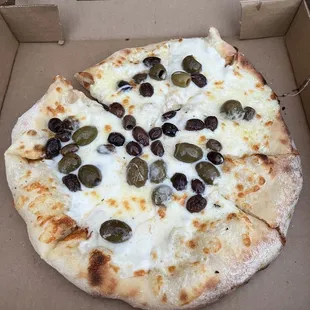 Bianco with olives