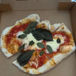 Pizza that took over 40 minuets to make.