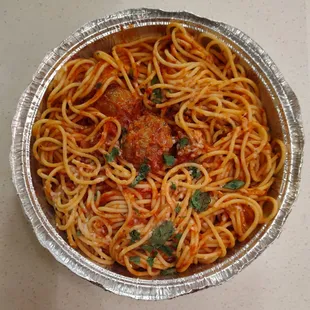 Spaghetti &amp; Meatballs