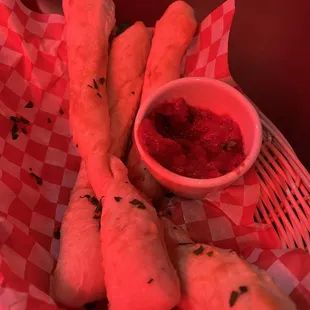 Vegan Breadsticks TO DIE FOR! So yummy!!!