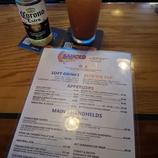 oysters and mussels, menu