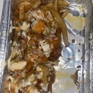 The Marty Loaded fries.