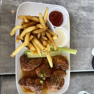 Small Boneless Wing Combo Buffalo