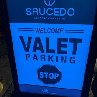 Valet parking