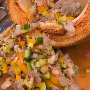 Ceviche de Coco