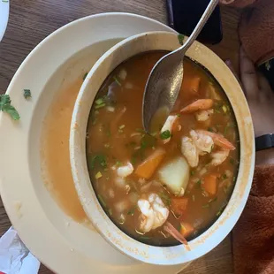Caldo De Camaron