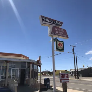 the outside of the store