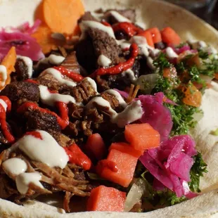 Beef Shawarma wrap