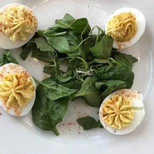 Deviled Eggs (minus salmon)