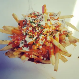 Buffalo fries! #saucylitos
