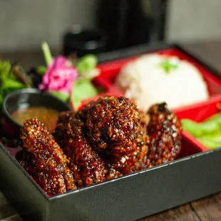 Saucy Oakland Lunch Bento Set Saucy Wings