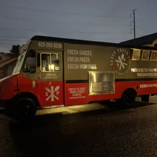 Our gorgeous food truck.