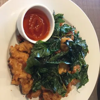 Crispy Chicken Lemon Leaf