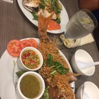Whole Red Snapper