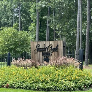 outside