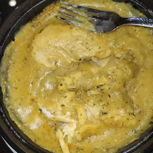 Chicken stew. Gross..