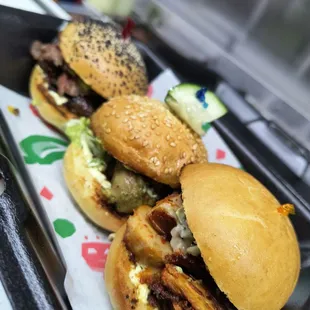 burgers, food, burger