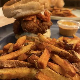 Kimchi Fried Chicken sandos