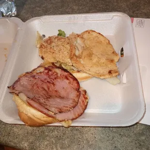 Chicken Gordon Bleu $6.50