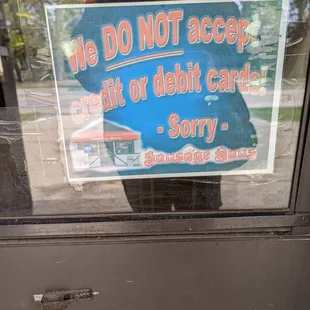 outside