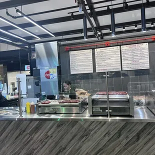 sushi and sashimi, interior