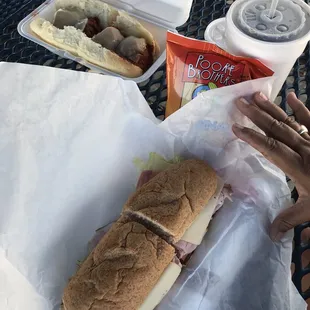 Sausage Shop Sandwich