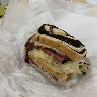 Corn Beef Pastrami Reuben