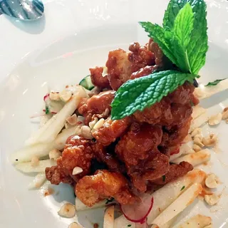 Crispy Shrimp Diablo