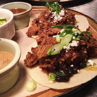 Beef Brisket Barbacoa Taco