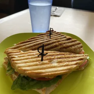 Turkey Melt Hot Panini
