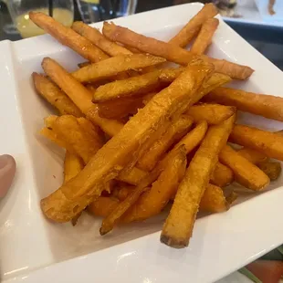 Sweet Potato Fries, $10 (side dish) -- March 2023