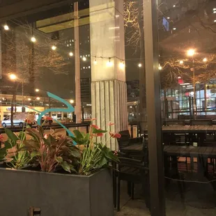 a view of a restaurant