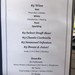 Happy hour
