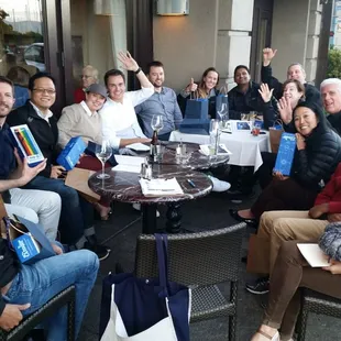 Google's C-Tech team wraps up the Sausaito Treasure Hunt with art, poetry and song!