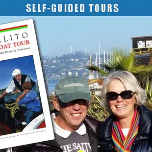 Another option is to buy a copy of the Sausalito Wooden Boat Tour guide book - photos, maps and directions.Retail locations on website.