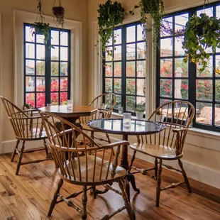 a dining room