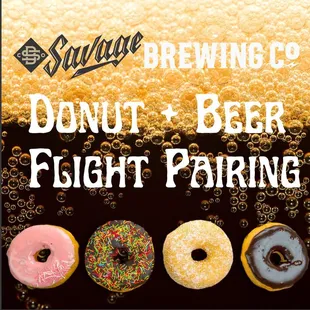 donuts and beer flight parking