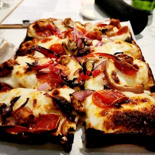 Deep dish Supreme Pizza