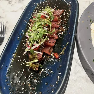 Charred Tuna Tataki