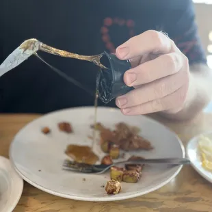 A very sticky situation