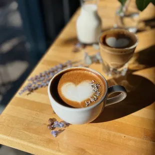 Lavender Latte -- a customer favorite!