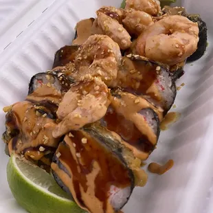 Shrimp Lover (One of my favorite's) A squeeze of lime makes it all come together!