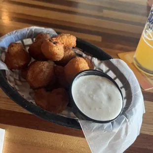 Fried mushrooms