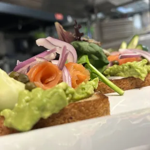 Salmón Avocado toast