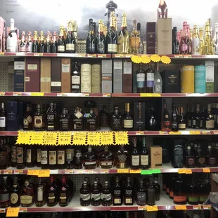 Great selection behind the counter!