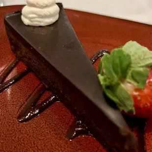 Chocolate mousse cake
