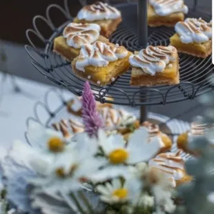 Perfectly toasted lemon bars