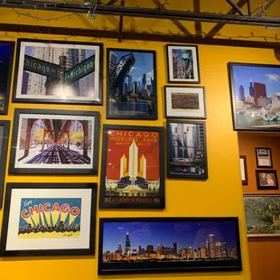 Savastanos picture wall