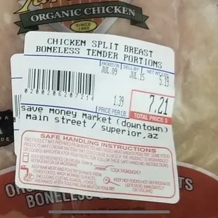 Expired meat