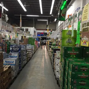 aisle of a grocery store